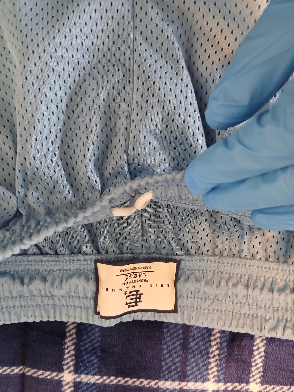 Eric Emanuel Blue Shorts